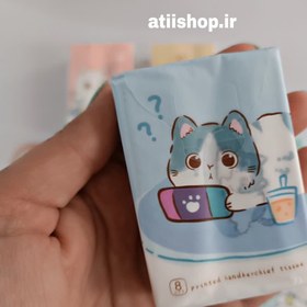 تصویر دستمال کاغذی فانتزی 