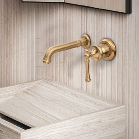 تصویر شیر روشویی توکار البرز روز مدل علاالدین Alborzrooz built-in basin tap