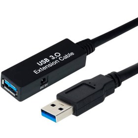 تصویر کابل افزایش طول USB 3.0 فرانت با آداپتور به طول 15 متر مدل FN-U3CF150 Faranet FN-U3CF150 USB 3.0 Extender and adaptor 15 m