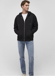 تصویر Mavi هودی زیپ‌دار سفید ساده | 0s10277-70057 0S10277 Mavi Kapüşonlu Fermuarlı Beyaz Basic Sweatshirt 0s10277-70057