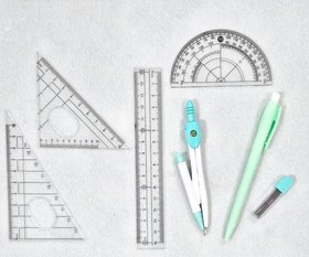 تصویر ست پرگار اسکول مکس 1225 