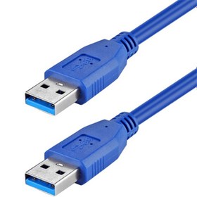 تصویر کابل لینک USB 3.0 طول 30 سانتی متر ا usb 3.0 link cable usb 3.0 link cable