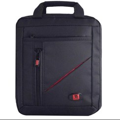 تصویر کیف دوشی مردانه برزنتی مدل BR6 با ۶ جیب و ضدآب 