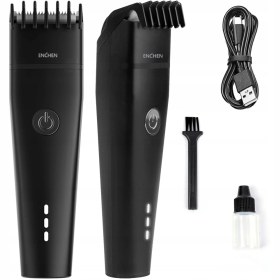 تصویر ماشین اصلاح موی سر و صورت شیائومی ان شن مدل Boost 2 Xiaomi Enchen Boost 2 Wireless Hair Clipper