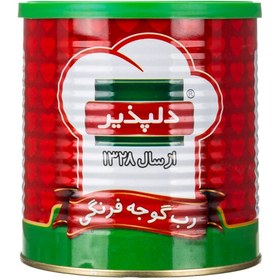 تصویر رب گوجه فرنگی قوطی آسان باز شو800 گرم دلپذیر 