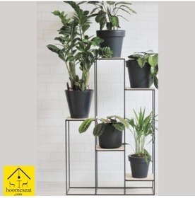 تصویر استند فلزی گلدان 