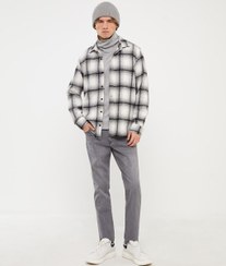 تصویر شلوار جین خاکستری مردانه متناسب اورجینال LC Waikiki 