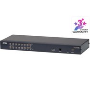 تصویر KH1516A 16-Port Multi-Interface (DisplayPort, HDMI, DVI, VGA) Cat 5 KVM Switch KH1516A