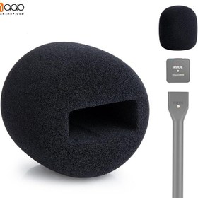 تصویر دسته میکروفون رود مدل Rode Interview GO Handheld Mic Adapter 