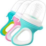 تصویر پستانک میوه خوری با سری اضافه اورجینال چیکو Chicco baby fruit feeder pacifier code:9918