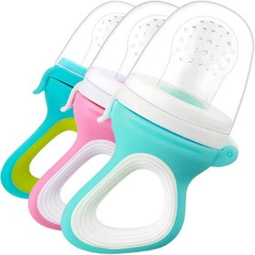 تصویر پستانک میوه خوری با سری اضافه اورجینال چیکو Chicco baby fruit feeder pacifier code:9918