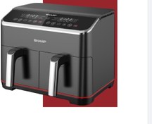 تصویر سرخ کن دو قلو شارپ مدل KF-DF80RT 