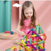 تصویر مگنت مغناطیسی 103 قطعه لوله ای/ ساختنی 