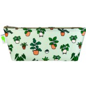 تصویر جامدادی طوطی دیزاین مدل اولگا طرح گلدون سبز 