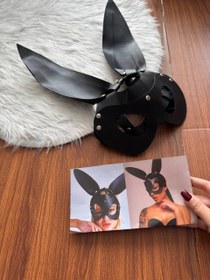 تصویر نقاب خرگوشی چرم 