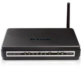 تصویر D-Link DSL-2640U Wireless ADSL2 Modem DLink DSL2640U Wireless ADSL2 Modem