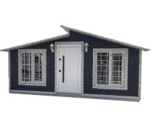 تصویر کانکس ویلایی ۱۸ متری طرح سایدینگ (با کف سرامیک) 