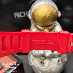 تصویر ساعت ریچارد میل بند قرمز RM 055 Red Satrap ساعت مچی ریچارد میل (Richard mille)