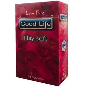 تصویر کاندوم گودلایف پلی سافت سری لاوباکس(Goodlife Playsoft)-12عددی Good Life PlaySoft condom