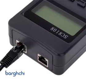 تصویر تستر شبکه دیجیتال مدل SC8108 SC8108 Network Cable Tester