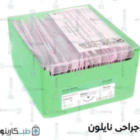 تصویر نخ بخیه جراحی نایلون سوپا بسته 36 عددی 