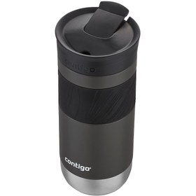 تصویر تراول ماگ استیل آبی کانتیگو Contigo-Byron Snapseal-Juniper-470ml 