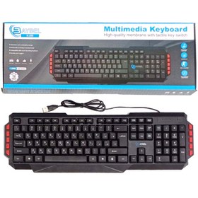 تصویر کیبورد سیمی بای بل مدل BAYBEL K-200 BYBEL Keyboard Model K-200