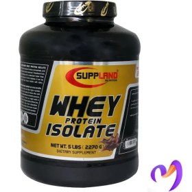 تصویر پودر وی پروتئین ایزوله ساپلند نوتریشن ۲۲۷۰ گرمSuppland Nutrition Protein Whey Isolate Powder 