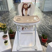 تصویر صندلی غذاخوری کودک برند بوربای مدل خرس Burbay Baby Dining Chair 