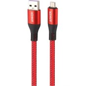 تصویر کابل تبدیل USB به MicroUSB انکر مدل AF-010 طول 1 متر ANKER AF-010 USB To MicroUSB 1M