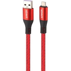 تصویر کابل تبدیل USB به MicroUSB انکر مدل AF-010 طول 1 متر ANKER AF-010 USB To MicroUSB 1M