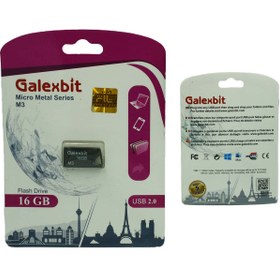 تصویر فلش مموری گلکسبیت مدل M3 ظرفیت 16 گیگابایت Galexbit M3 16GB USB 2.0 Flash Memory