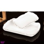 تصویر دیس مستطیل موج لمون کد 314 دیس مستطیل موج لمون دیس مستطیل لب طلا دیس مستطیل چینی لب طلا لمون دیس ۳۱۴ لمون دیس ۳۱۴s 314L لمون - سایز کوچک ۳۱۴s ابعاد ۳۰×۲۰ Lemon wave rectangular platter 314s 314L