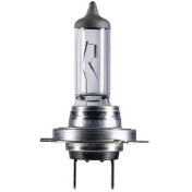 تصویر لامپ دوخار هالوژن اسرام H7 80W 
