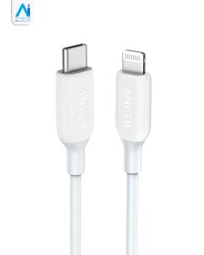 تصویر کابل تایپ سی به لایتنینگ نسل پنجم انکر Anker 541 USB-C to Lightning Cable ( 