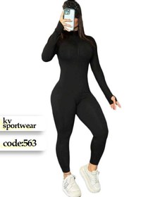 تصویر اورال سرهمی اسپرت ورزشی زنانه کد 0019 womens sports overalls code 0019