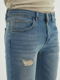 تصویر شورت جین مردانه اسکینی(جذب) السی وایکیکی جینز S2H875Z8H45 | LCW Jeans 