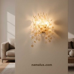 تصویر لوستر دیوارکوب درختی (کد: 6101) 