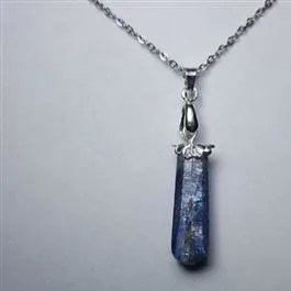 تصویر آویز با سنگ طبیعی کیانیت 