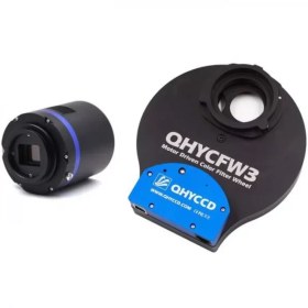 تصویر دوربین CMOS مدل QHY163M به همراه چرخ فیلتر مدل QHYCFW3-M-US(7X36) 