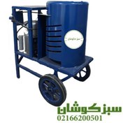تصویر دستگاه پوست کن گردو و بادام یک اسب مدل ST1 ظرفیت ۲۰۰ کیلوگرم 