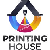 تصویر وکتور لوگو مناسب چاپخانه 