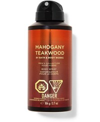 تصویر اسپری بدن مردانه Bath & Body Works مدل Mahogany Teakwood 