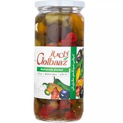 تصویر ترشی مکزیکن میکس 500 گرمی گل باز 