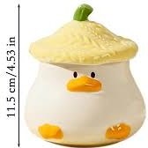 تصویر ماگ درب دار اردک کیوت 