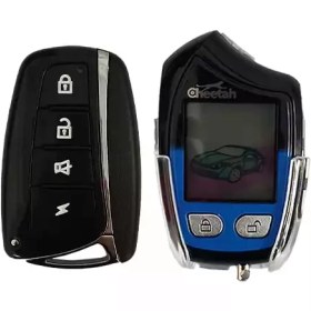 تصویر دزدگیر تصویری چیتا مدل S886D تک ریموت شارژی Cheetah Car Alarm S886D