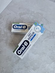 تصویر خمیر دندان اورال-بی مدل PRO REPAIR حجم ۷۵ میل نعنا 