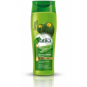 تصویر شامپو تقویت کننده کنترل ریزش موی کاکتوس واتیکا Vatika Cactus Gergir Hair Fall Control Shampoo 400ml 