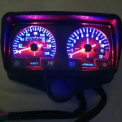 تصویر کیلومتر پرایدی LED دنده شمار دار وارداتی مناسب برای موتور سیکلت هندا 