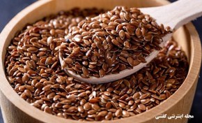 تصویر تخم کتان Flaxseed